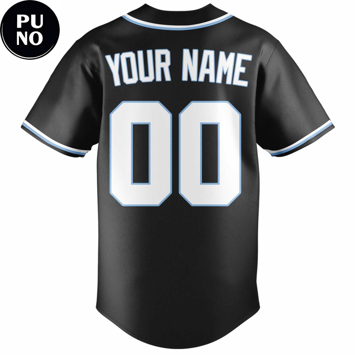 Tampa Bay Rays Fashion Black Out Replica 2026 Personalized Baseball Jersey