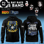 Tampa Bay Rays x Kiss Band Night 2026 Hoodie T-Shirt