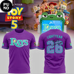 Tampa Bay Rays x Toy Story 5 Buzz Lightyear 2026 Hoodie T-Shirt