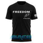 Target Charlie Kirk Freedom Black Shirt