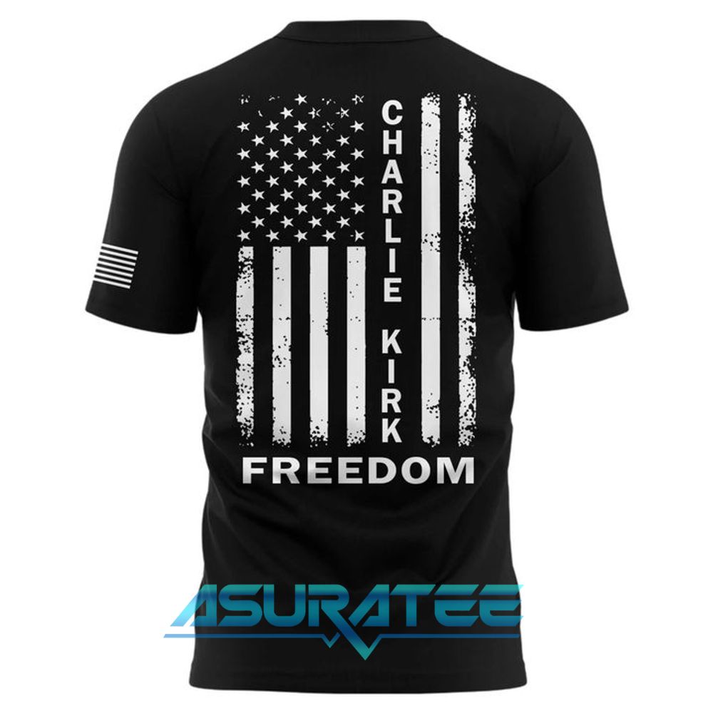 Target Charlie Kirk Freedom Black Shirt