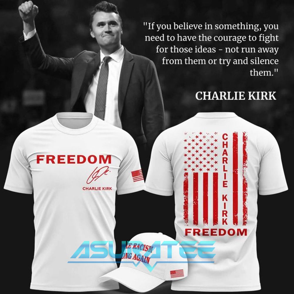 Target Charlie Kirk Freedom White Shirt