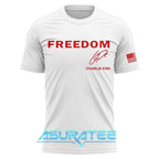 Target Charlie Kirk Freedom White Shirt