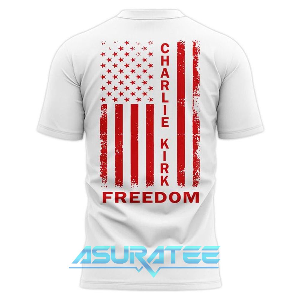 Target Charlie Kirk Freedom White Shirt