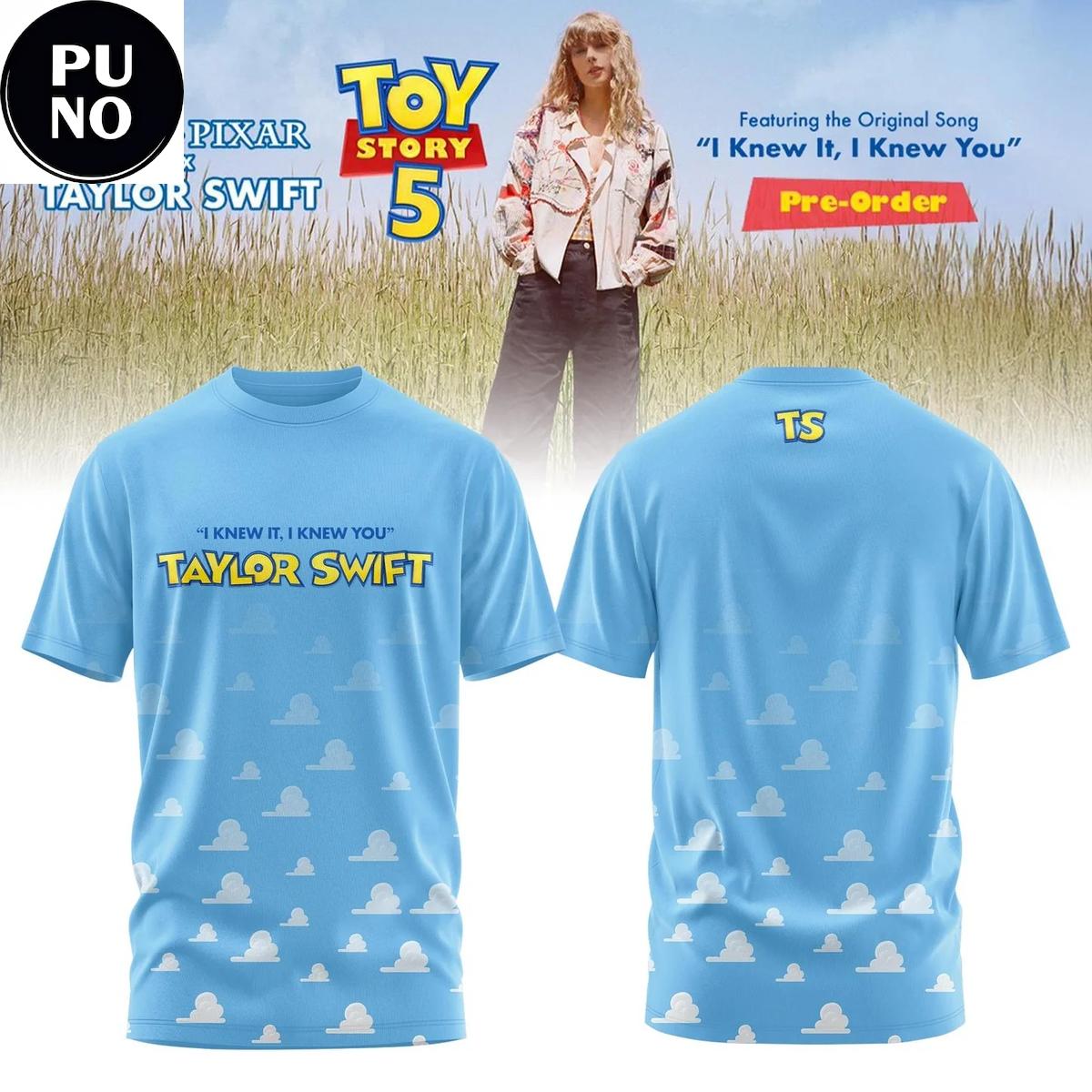 Taylor Swift x Toy Story 5 Room Clouds Hoodie T-Shirt