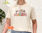 Teaching Them Love Them Watch Them Grow Shirt Teacher Inspirational Shirt Back to Schoool Outfits Gift for Teachers