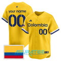 Team Colombia World Baseball Classic 2026 Custom Name Baseball Jersey
