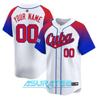 Team Cuba World Baseball Classic 2026 Custom Name Baseball Jersey
