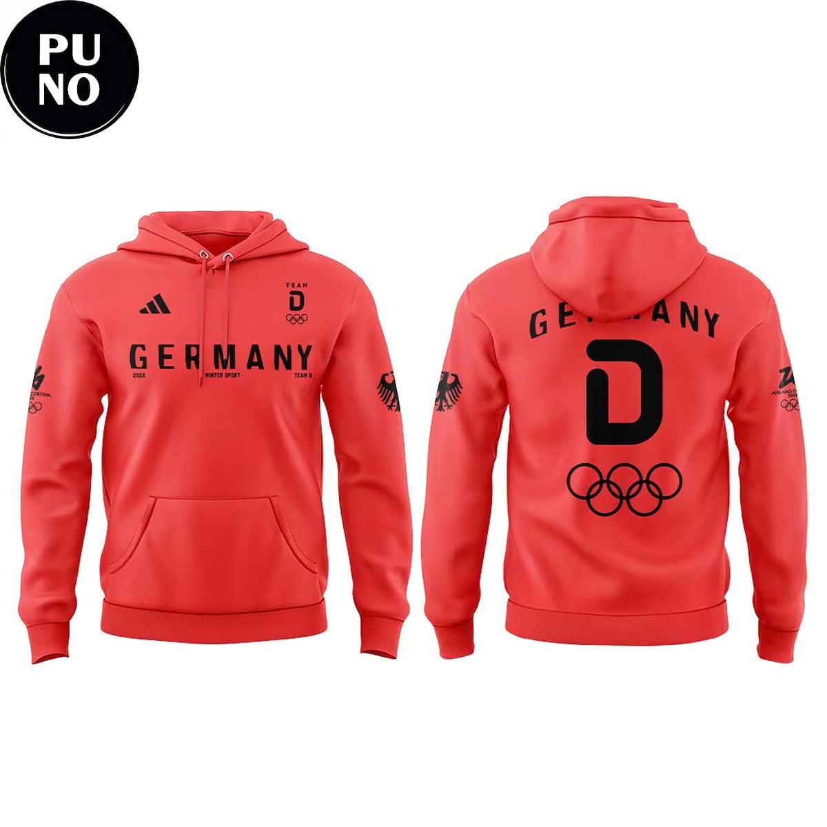 Team Deutschland Germany Winter Olympics Milano Cortina 2026 Hoodie T-Shirt