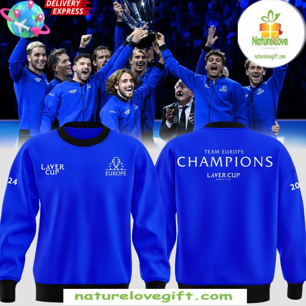 Laver Cup 2026 Team Europe Sweatshirt Collection
