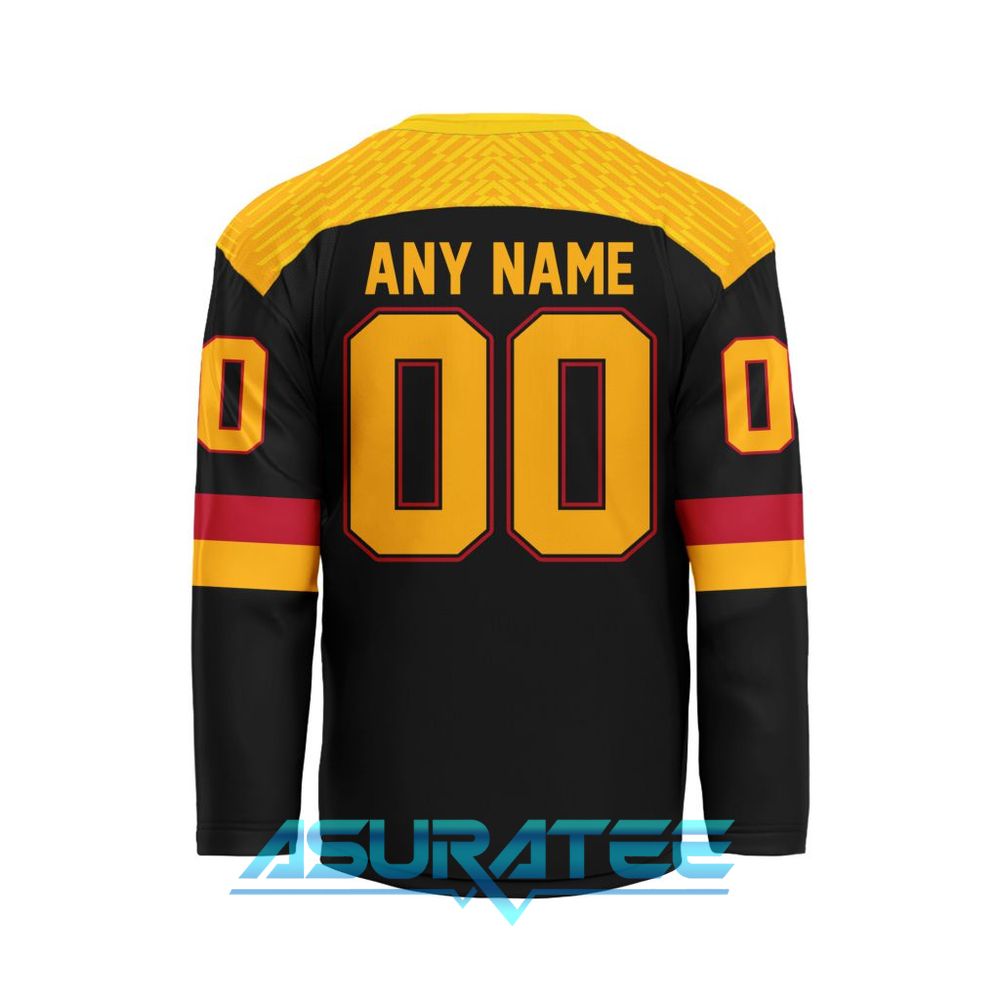Team Germany 2026 Winter Olympics Black Hockey Jersey
