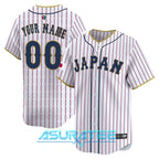 Team Japan World Baseball Classic 2026 Custom Name Baseball Jersey