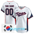Team Korea World Baseball Classic 2026 Custom Name Baseball Jersey