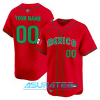Team Mexico World Baseball Classic 2026 Custom Name Baseball Jersey