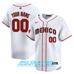 Team Mexico World Baseball Classic 2026 Custom Name Baseball Jersey