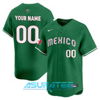 Team Mexico World Baseball Classic 2026 Custom Name Baseball Jersey