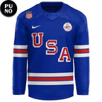 Team USA 2026 Olympic Milano Cortina Golden Men Champs Hockey Jersey