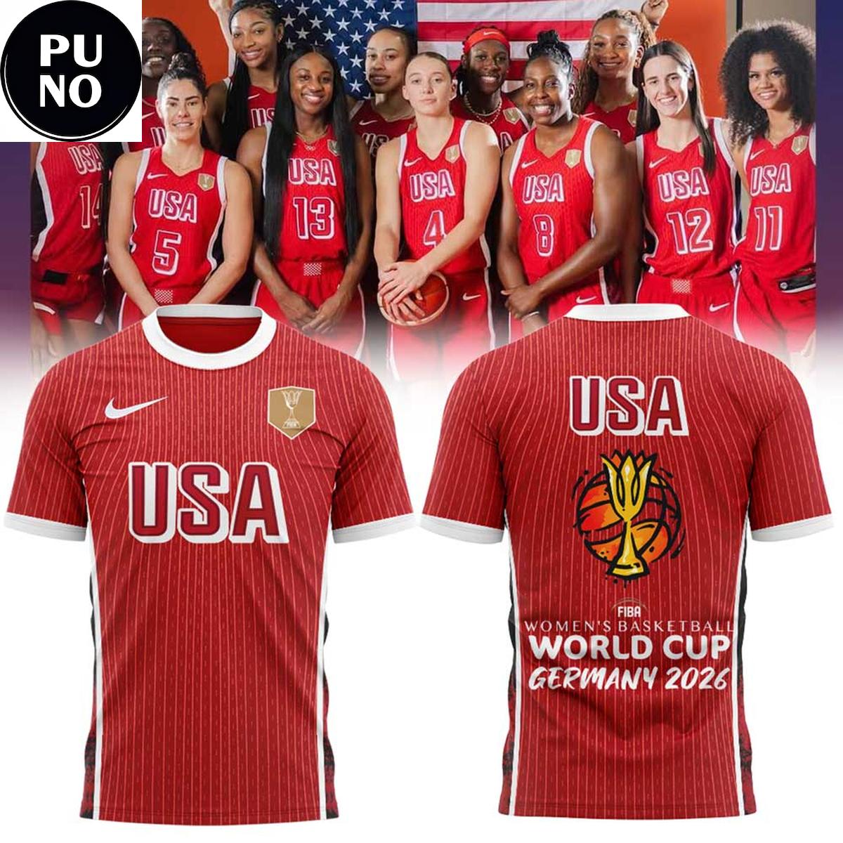 Team USA FIBA Women’s Basketball World Cup 2026 Hoodie T-Shirt