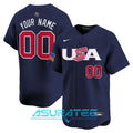 Team USA World Baseball Classic 2026 Custom Name Baseball Jersey