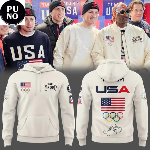 Team USA x Snoop Dog 2026 Winter Olympic Milano Cortina Hoodie Shirt