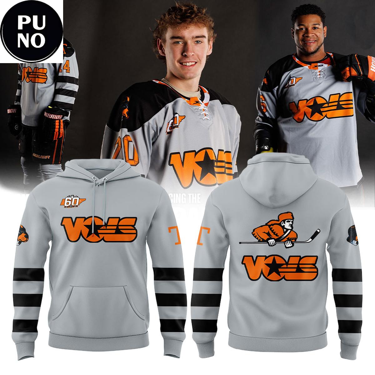 Tennessee Hockey 60th Anniversary Throwback 2026 Hoodie