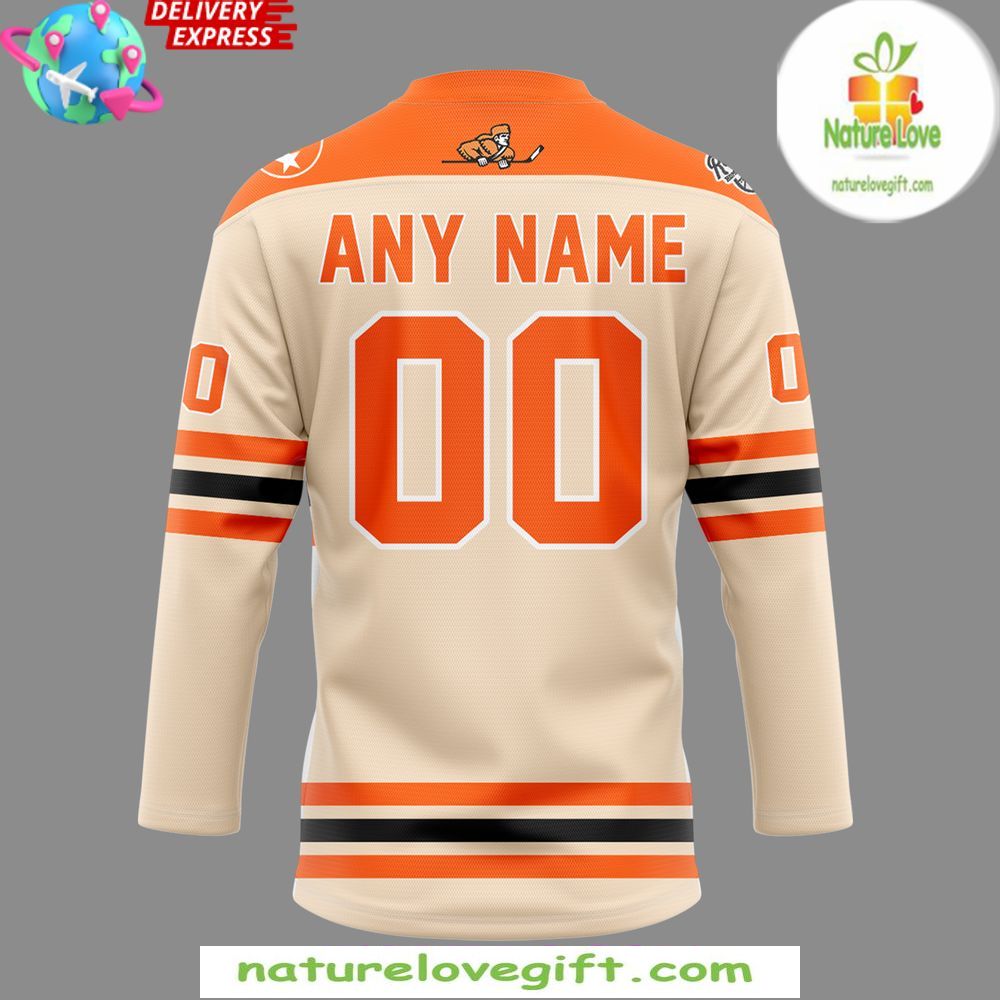 Tennessee Ice Hockey Jersey 2026 Cream Team Apparel