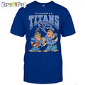 Tennessee Titans Flintstones Football T Shirt