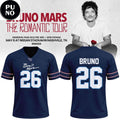 Tennessee Titans x Bruno Mars The Romantic Tour 2026 Football Jersey
