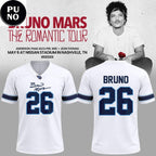 Tennessee Titans x Bruno Mars The Romantic Tour 2026 Football Jersey
