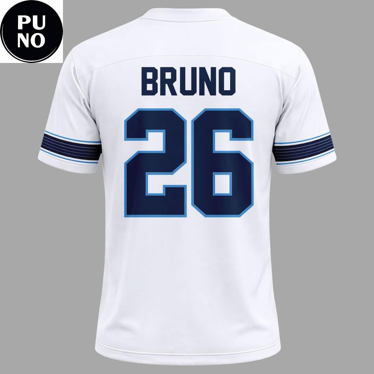 Tennessee Titans x Bruno Mars The Romantic Tour 2026 Football Jersey