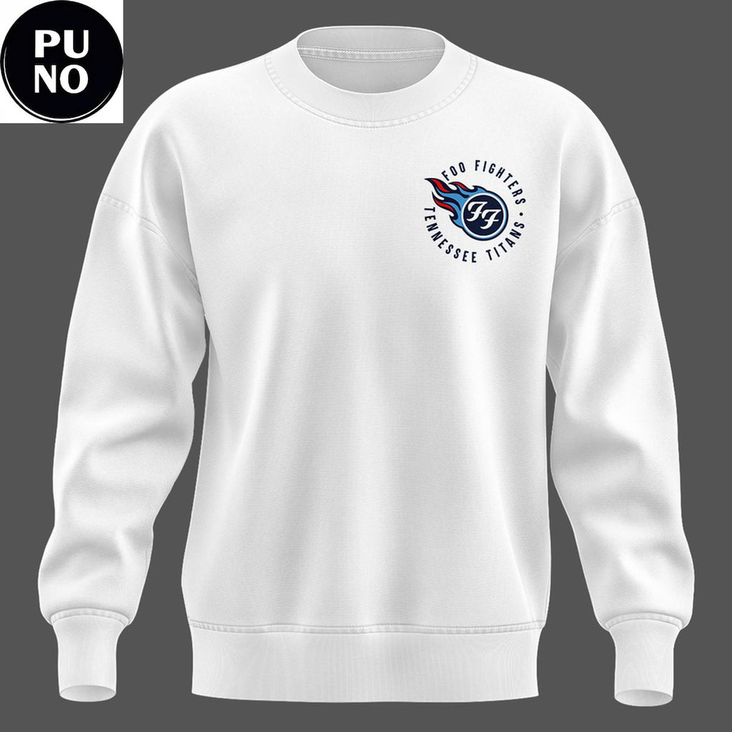 Tennessee Titans x Foo Fighters Take Cover Tour 2026 Hoodie T-Shirt