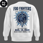 Tennessee Titans x Foo Fighters Take Cover Tour 2026 Hoodie T-Shirt