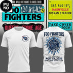 Tennessee Titans x Foo Fighters Take Cover Tour 2026 Hoodie T-Shirt