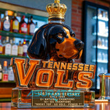 Tennessee Volunteers 126th Anniversary Whiskey Bottle
