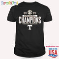 Tennessee Volunteers 2024 Sec East Baseball Regular Season Champions Locker Room T Shirt