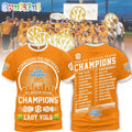 Tennessee Volunteers 2024 Sec Regular Season Champions Lady Vols T Shirt