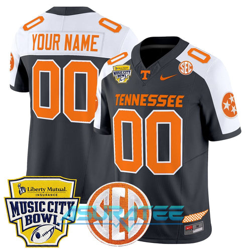 Tennessee Volunteers 2025 Music City Bowl Limited Custom Jersey