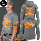 Tennessee Volunteers Baseball 2026 Smokey Grey Hoodie T-Shirt