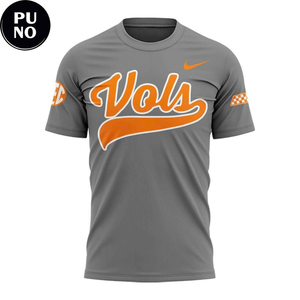 Tennessee Volunteers Baseball 2026 Smokey Grey Hoodie T-Shirt