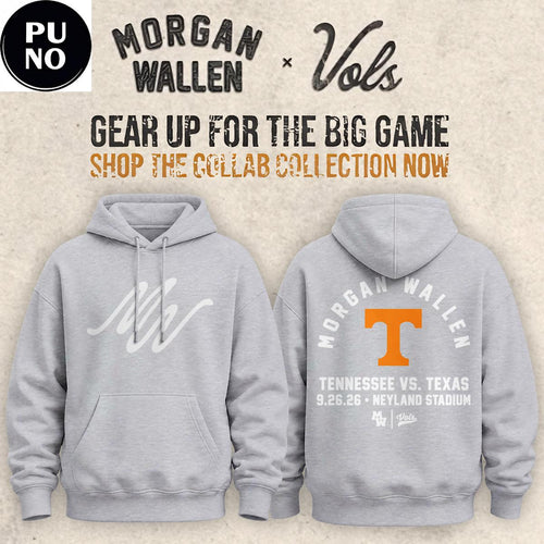 Tennessee Volunteers x Morgan Wallen 2026 Hoodie T-Shirt
