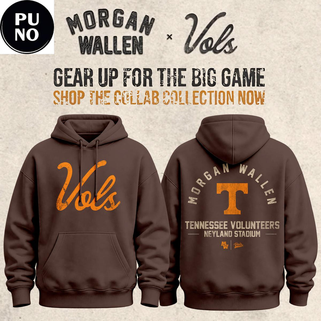 Tennessee Volunteers x Morgan Wallen 2026 Hoodie T-Shirt
