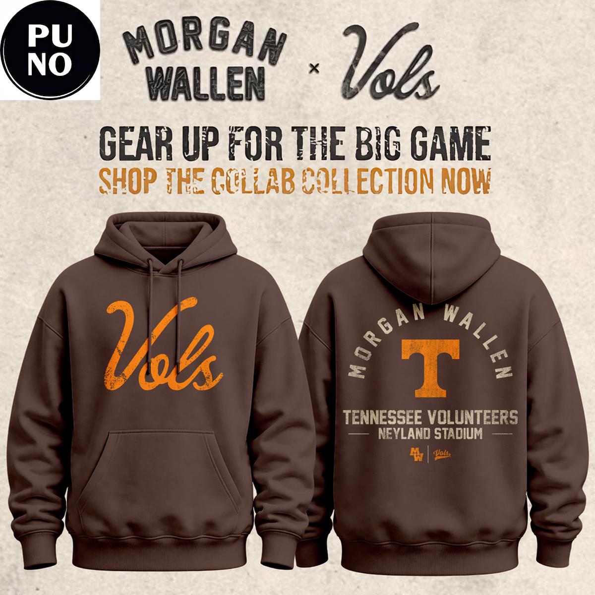 Tennessee Volunteers x Morgan Wallen 2026 Hoodie T-Shirt