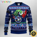 Tennessee Titans Christmas Ugly Sweater Grinch Show Your Team Spirit