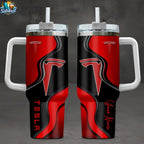 Tesla Stainless Steel Tumbler With Handle