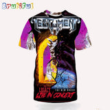 Testament The New Order Limited Merch For The Casino Shows In CT The Legacy Live In Concert 3D T-Shirt