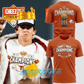 Texas Longhorns 2025 Cheez-It Citrus Bowl Champions Special Orange Shirt