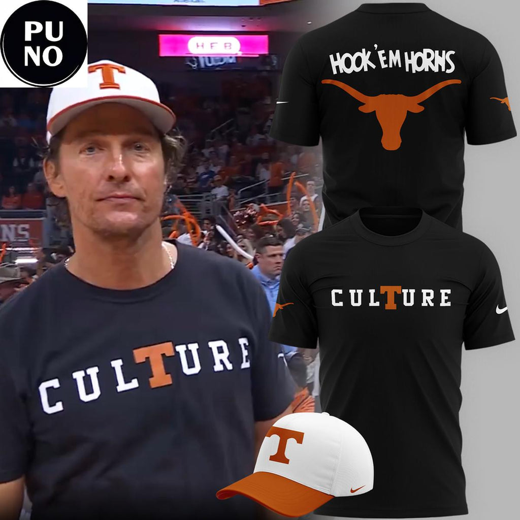 Texas Longhorns 2026 Culture Hook ’em Horns T-Shirt