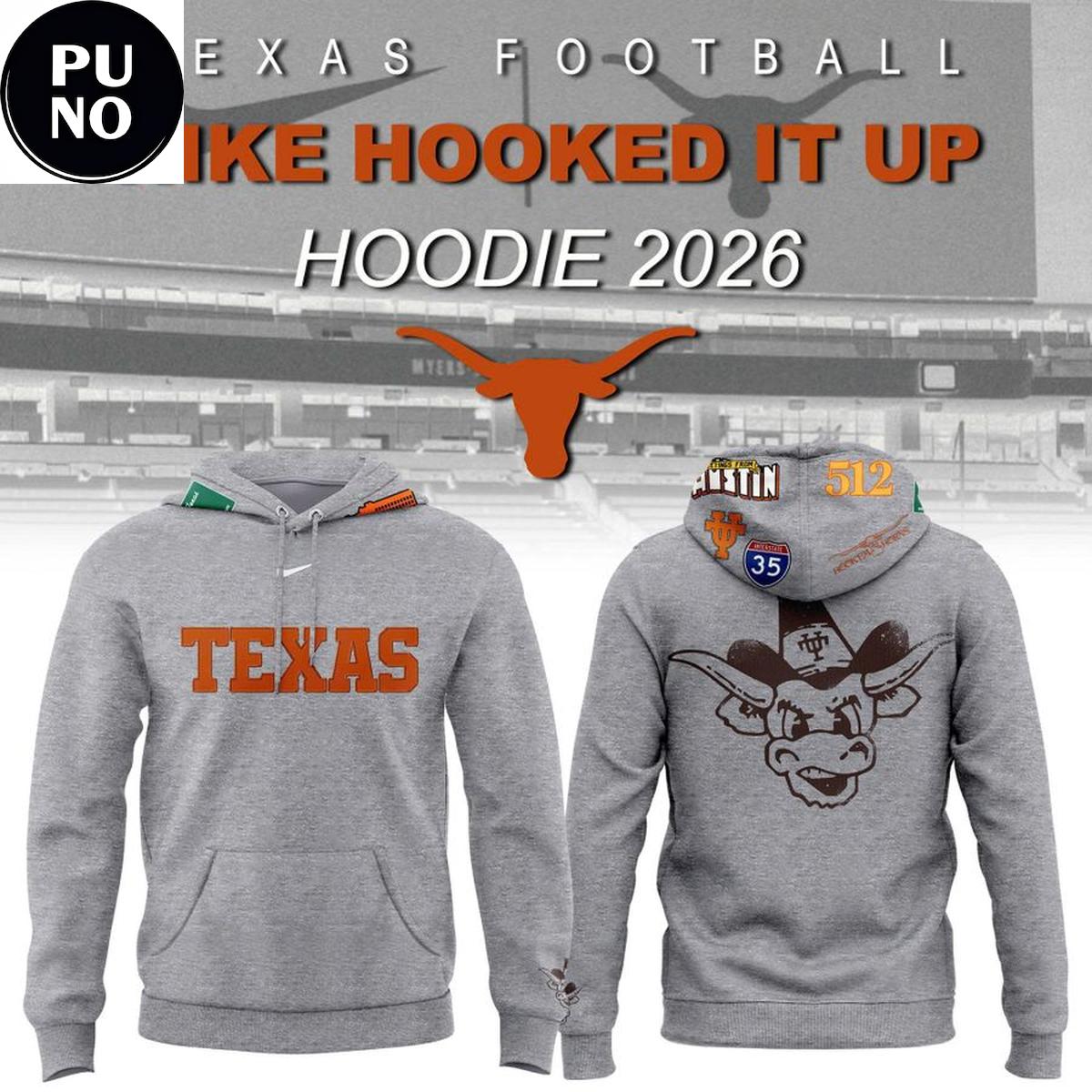 Texas Longhorns Nike Hooked It Up 2026 Hoodie