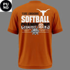 Texas Longhorns Softball SEC Champions 2026 T-Shirt
