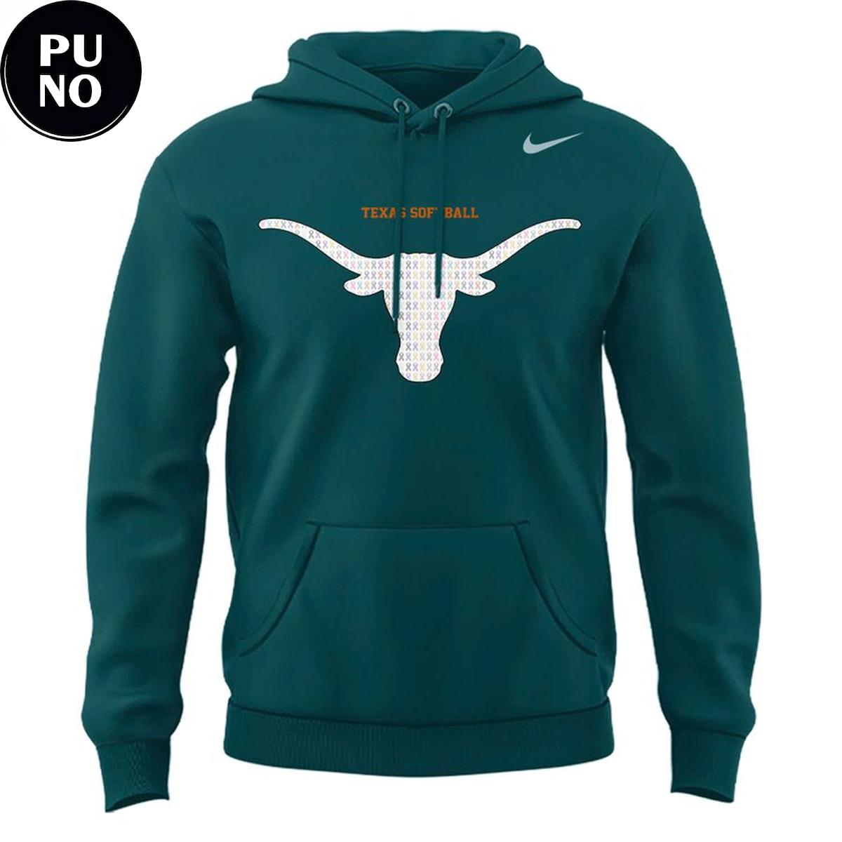 Texas Longhorns Softball Strike Out Cancer Game 2026 Hoodie T-Shirt